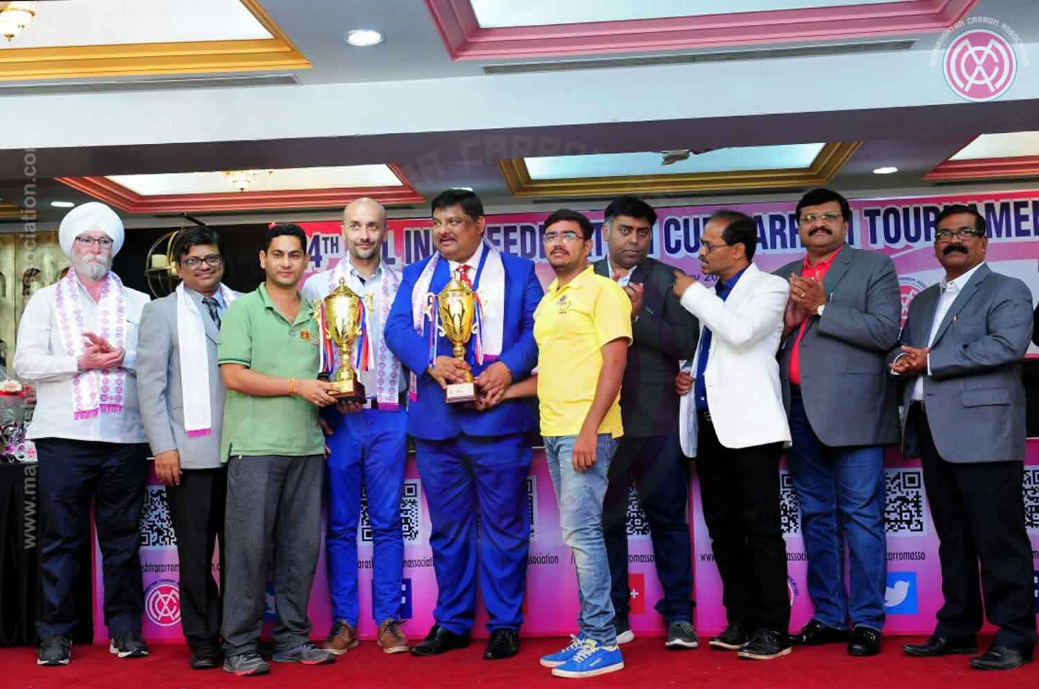 24th All India Federation Cup Carrom Tournament : 2017 - 2018