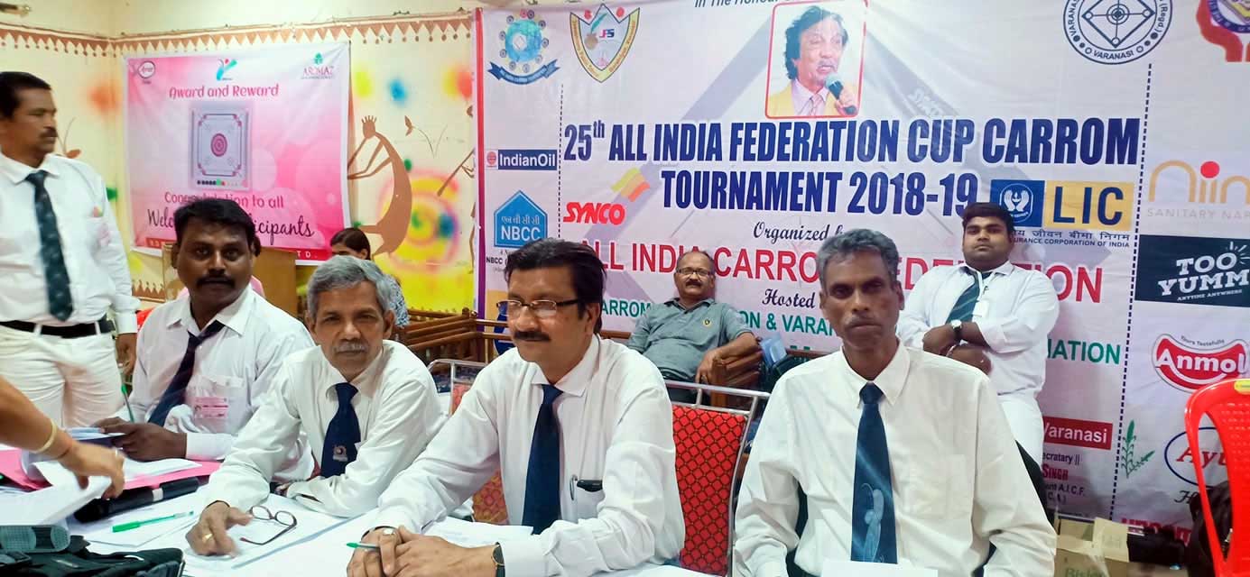 25th ALL INDIA FEDERATION CUP CARROM TOURNAMENT 2018-19