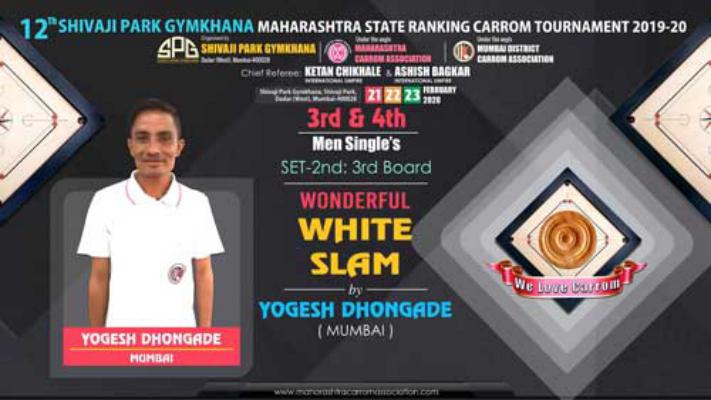 Wonderful White Slam by YOGESH DHONGADE (MUMBAI)