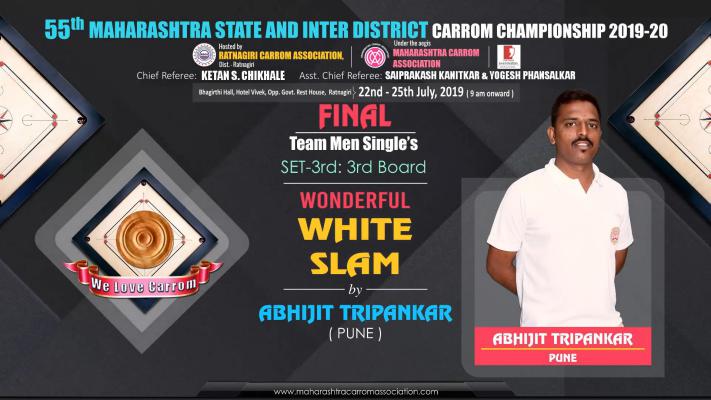 Wonderful White Slam by Abhijit Tripankar (Pune)