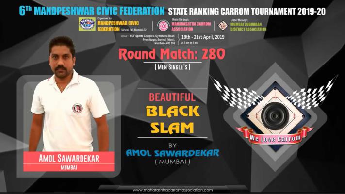 Beautiful Black Slam by Amol Sawardekar (Mumbai)