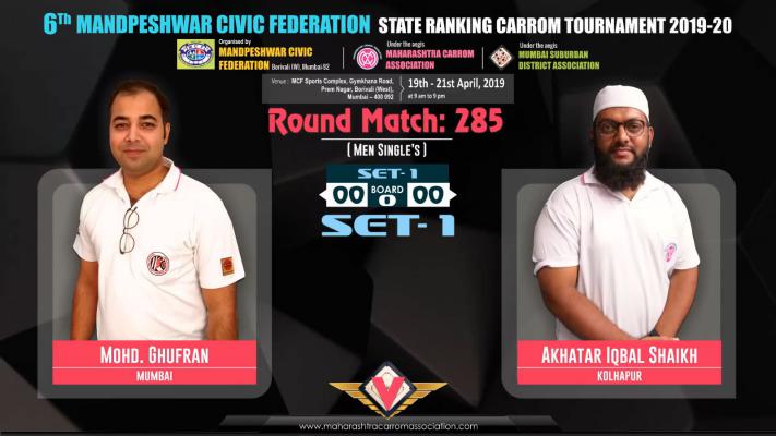 Mohd. Ghufran (Mumbai) vs Aktar Shaikh (Kolhapur)