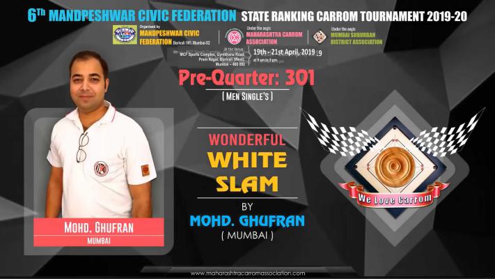 Wonderful White Slam by Mohd. Ghufran (Mumbai)
