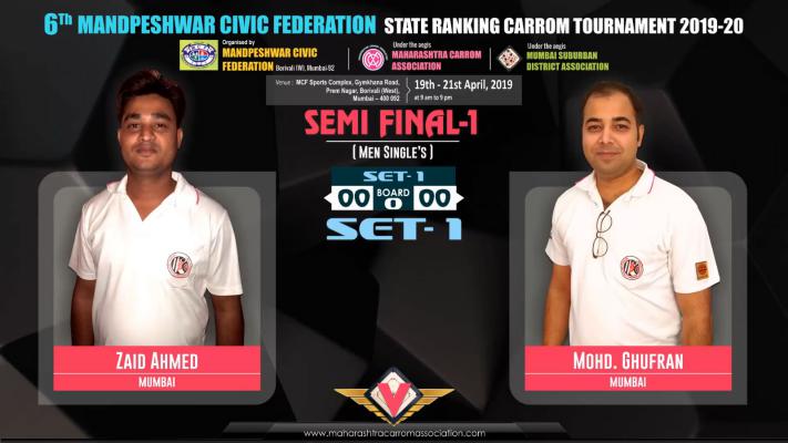 Zaid Ahmed (Mumbai) vs Mohd. Ghufran