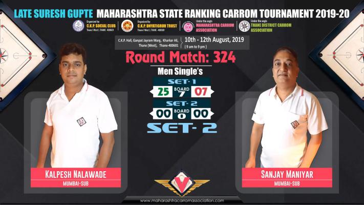 Kalpesh Nalawade (Mumbai-Sub) vs Sanjay Maniyar (Mumbai)