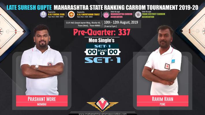 Prashant More (Mumbai) vs Rahim Khan (Pune)